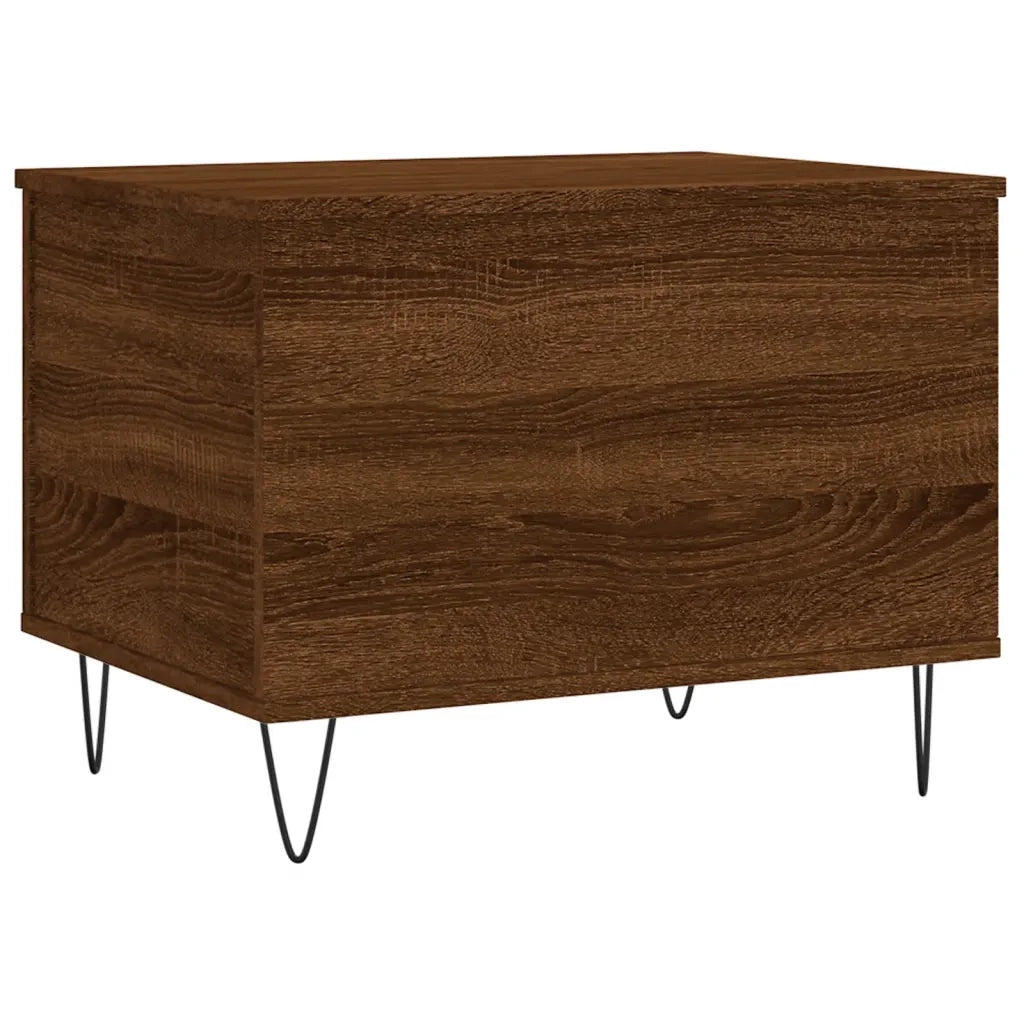 Tavolino salotto | Tavolino da caff¨¨ | Tavolino da Soggiorno Rovere Marrone 60x44,5x45 cm Legno Multistrato