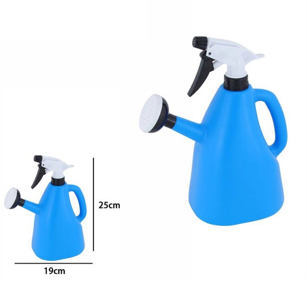 Trade Shop - Annaffiatoio Innaffiatoio 2 In 1 Spray Pressione Regolabile Bottiglia 1.5l 19x25 -