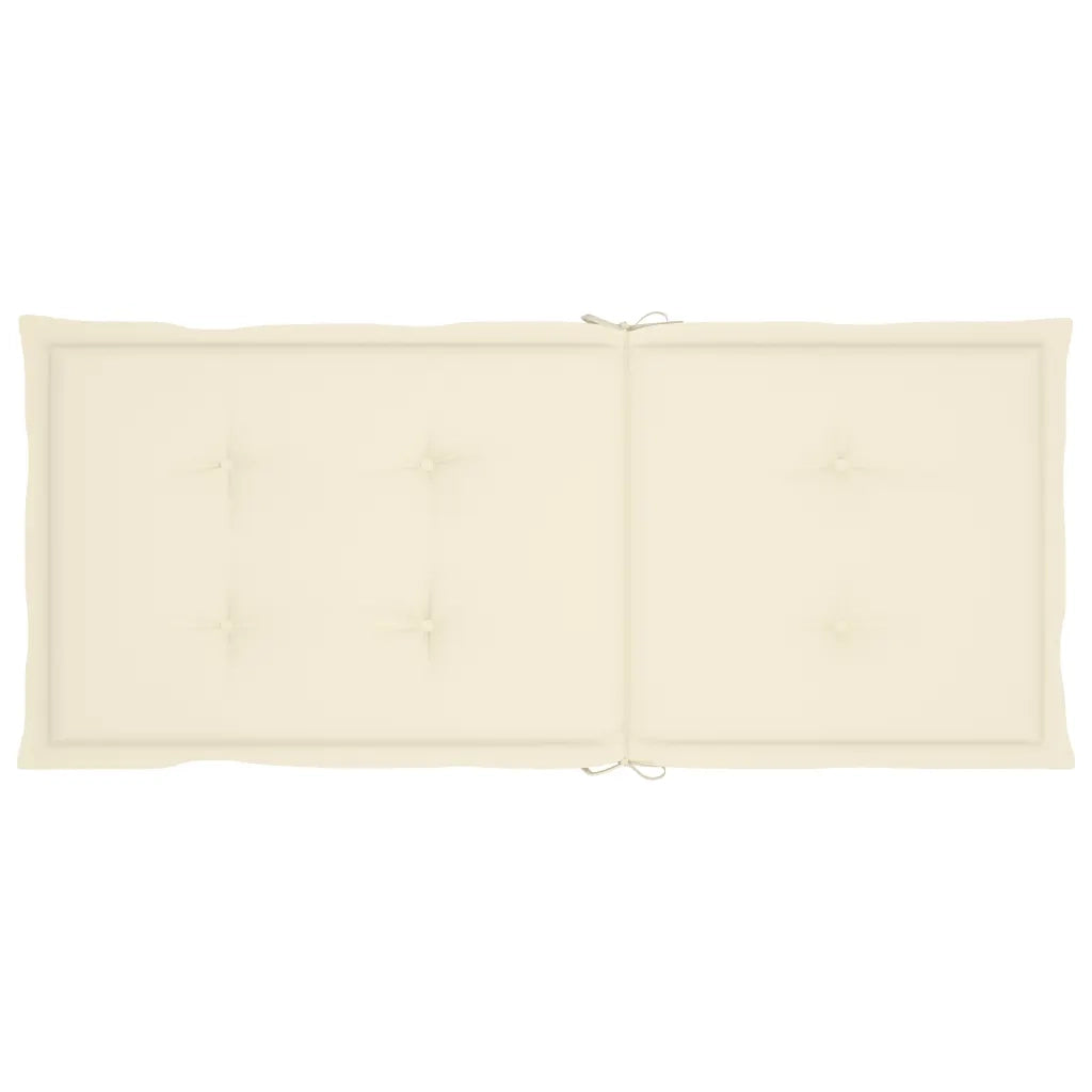 Sedie da Giardino Reclinabili 4 pz con Cuscini Massello Acacia cod mxl 9940
