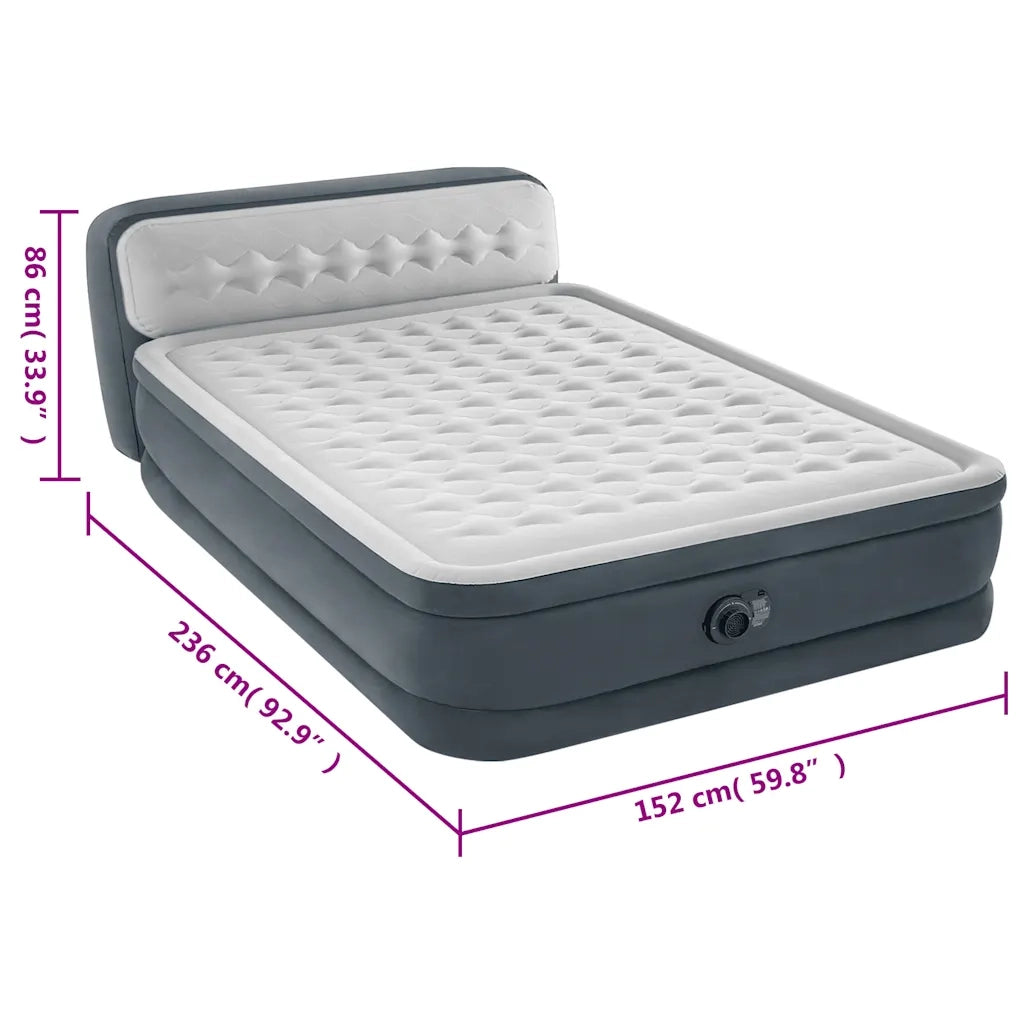 INTEX Materasso Dura-Beam Deluxe Ultra Plush Headboard Queen 86cm 3202967