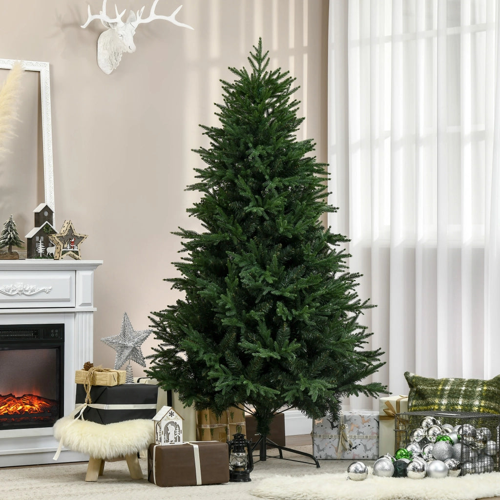 Albero di Natale artificiale ¨C zephmum ¨C Verde plastica 114x114x180cm