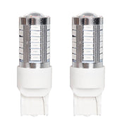 2 Pezzi Lampade LED T20 7440 W21W 33 SMD 5730 12V 24V 280lm 3W Rosso Auto Camion 61mm