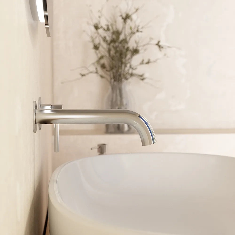 Set miscelatori: lavabo ad incasso bidet senza scarico e incasso doccia monocomando cromato | Bette
