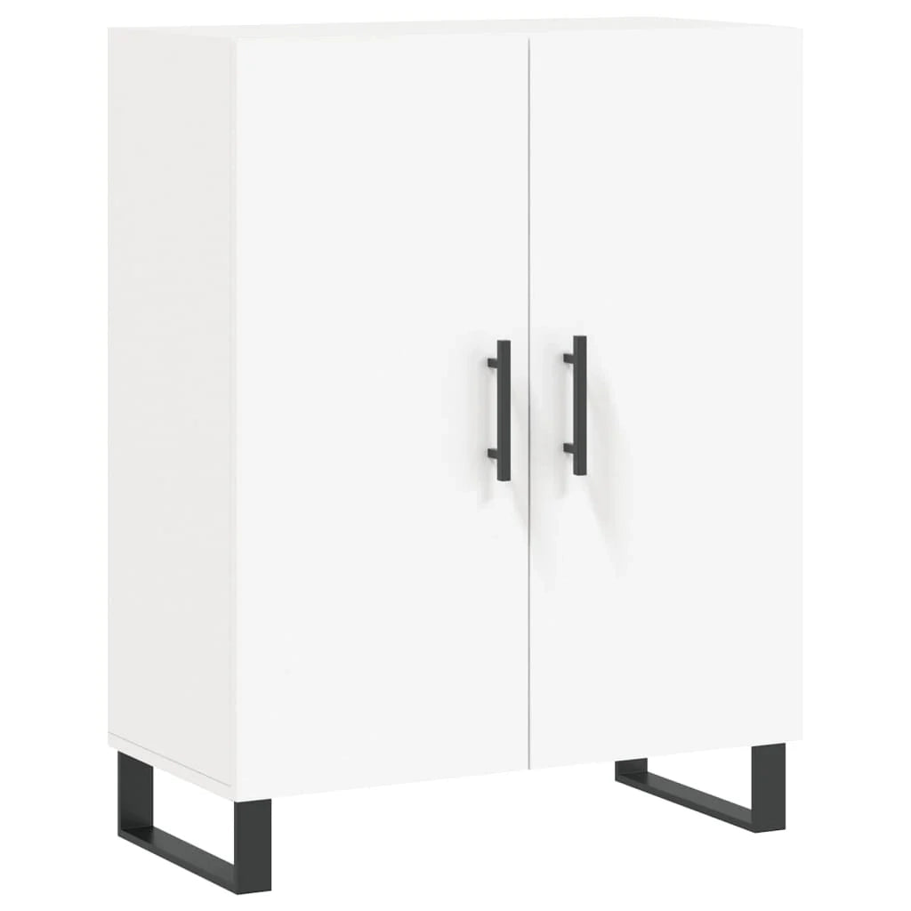 Buffet credenza cassettiera armadio mobile contenitore organizer cucina soggiorno salotto alto 69,5 x 34 x 180 cm legno ingegnerizzato bianco 02_0032520