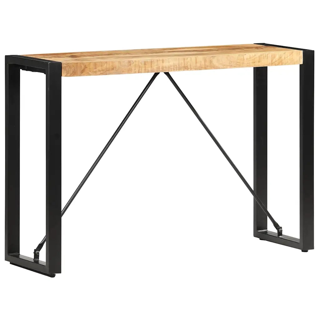 Tavolo Consolle 110x35x76 cm in Legno Massello di Mango 285945