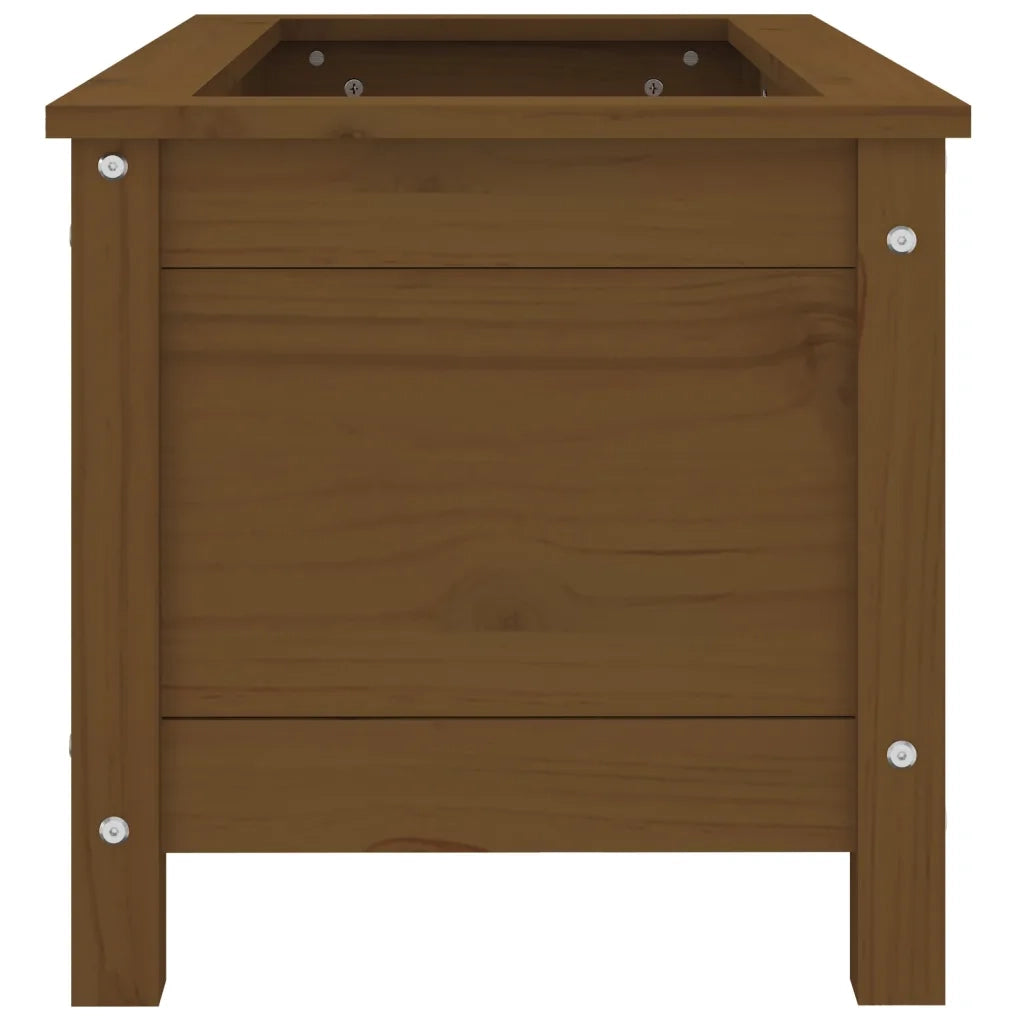 Fioriera da Giardino Ambra 82,5x40x39 cm Legno Massello di Pino 825257