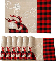Set di 6 piatti per tavola termoresistenti - 45 x 33 cm