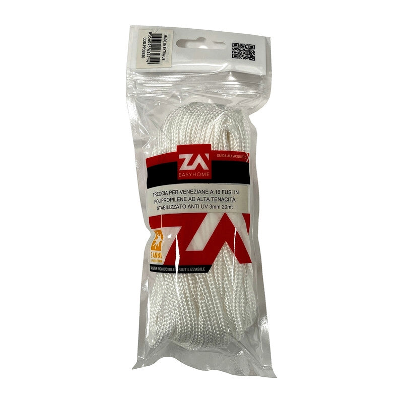LACCIO P/VENEZIANE CF 20 M BIANCO