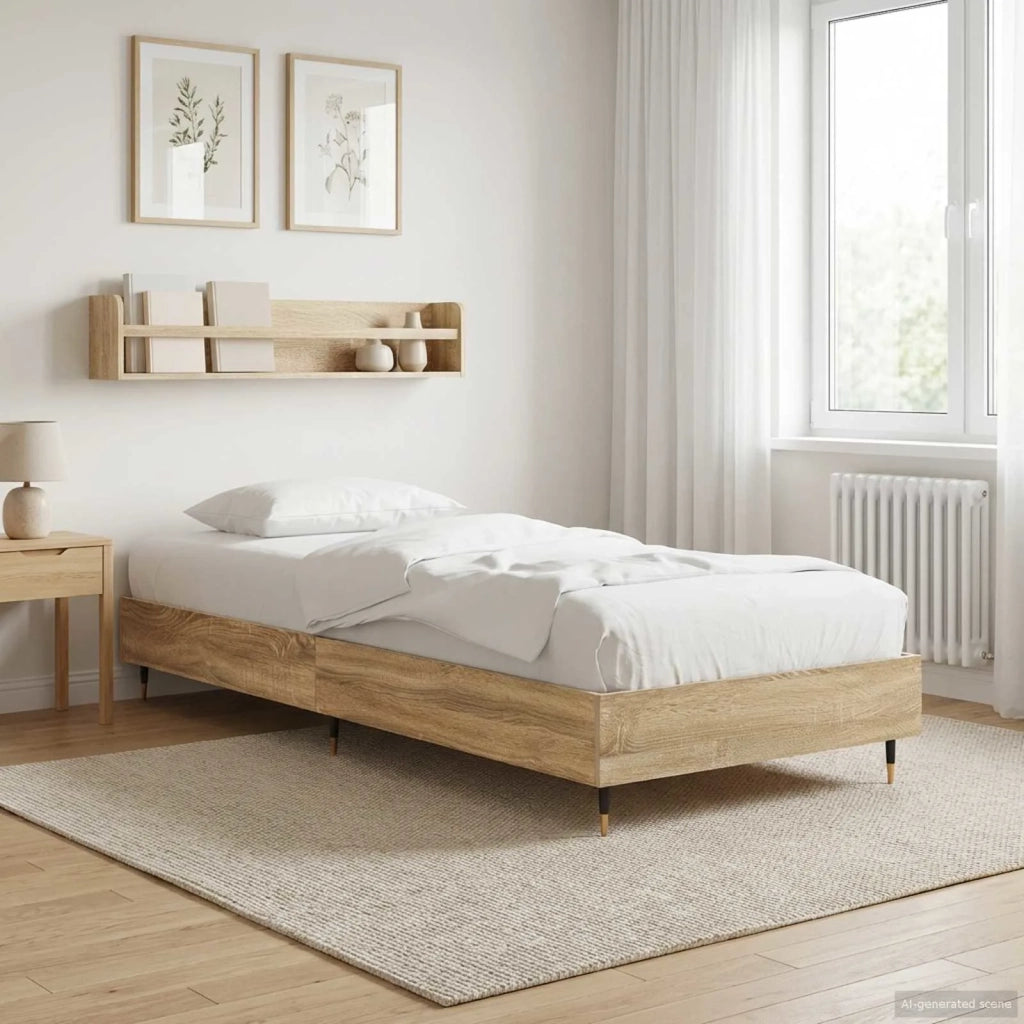 Struttura del letto Rovere Sonoma 80 x 200 cm 8009045