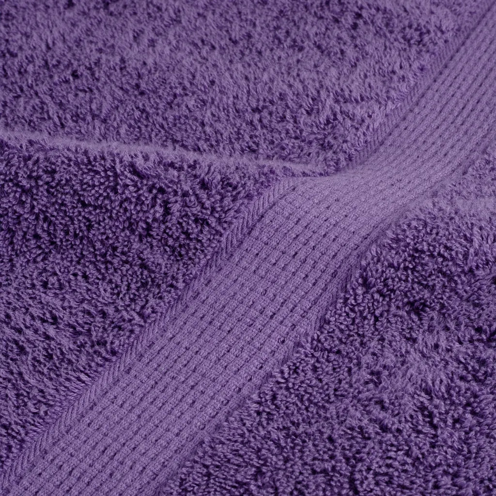 Asciugamani Premium SOLUND 2 pz Viola 100x200 cm 600 g/m² 137365