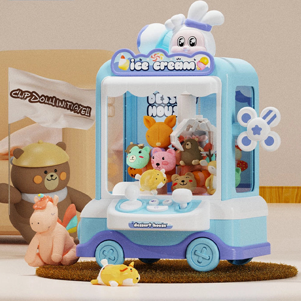 Distributore di Giocattoli Artiglio con Gancio per Bambini Giocattolo con Peluche