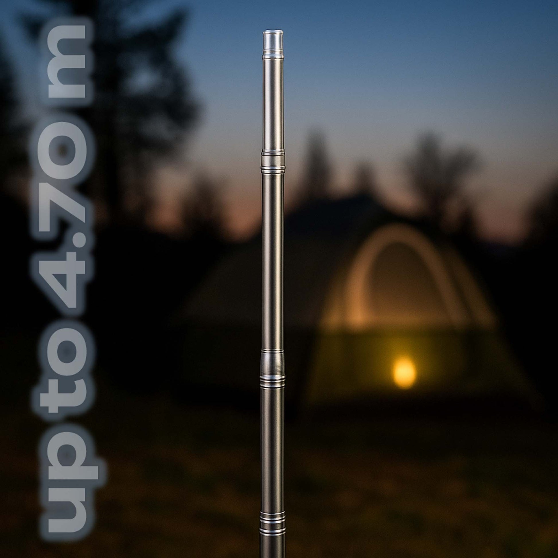 Lampada da campeggio LED V2, estensibile 12V per illuminazione outdoor
