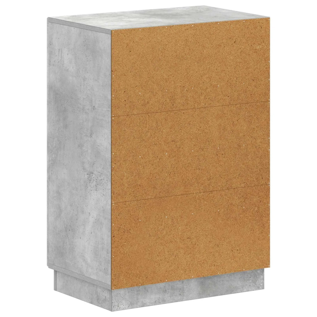 Mobile per scarpe HOORN 59,5 x 39,5 x 87 cm Grigio Cemento 897308