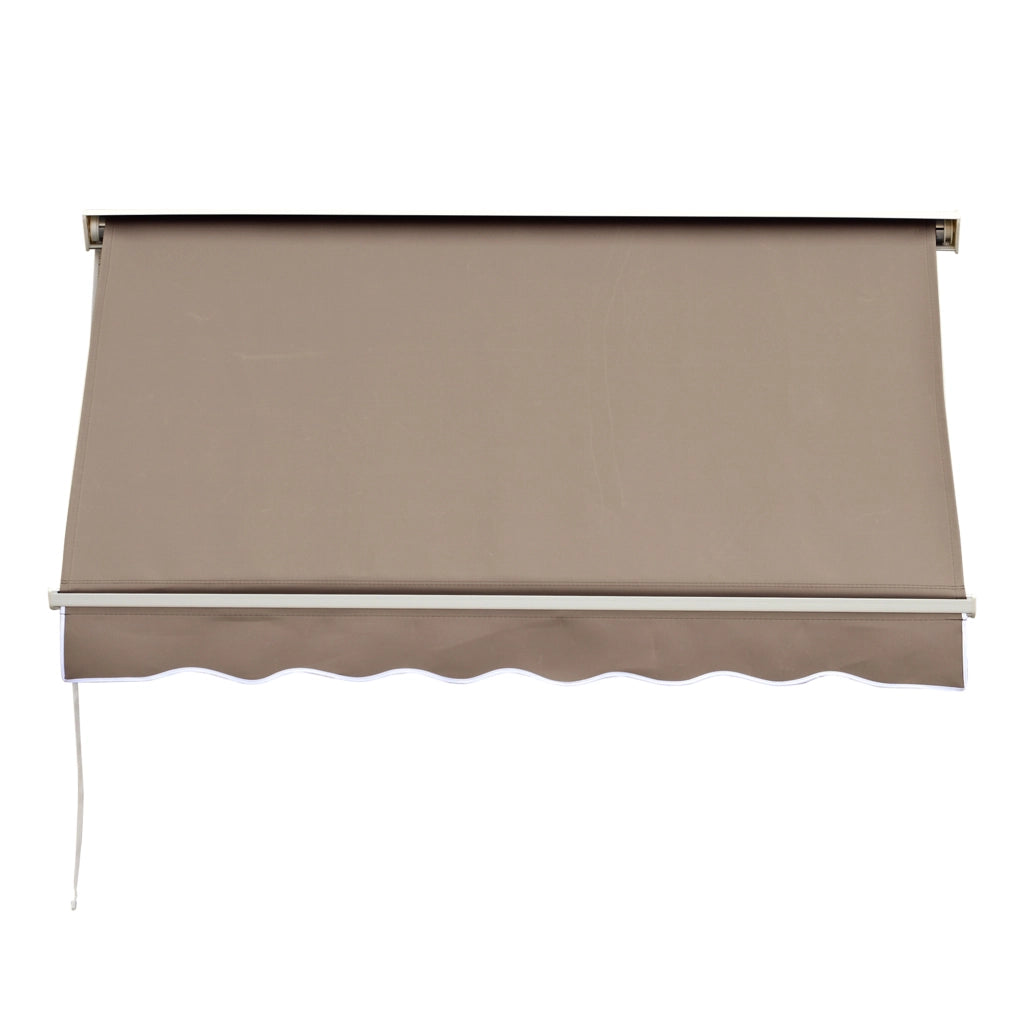 Ombrellone da giardino pieghevole ¨C zephmum ¨C Taupe chiaro 70x180 cm
