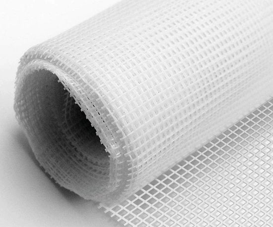 Fiberglas horrengaas 140 x 250 cm wit - insectenwerend - duurzaam