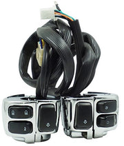 Comando manubrio per Softail Dyna Sportster V-Rod - Adatto per 1996-2012 - Accessori motociclistici - Alta qualità - Facile da installare