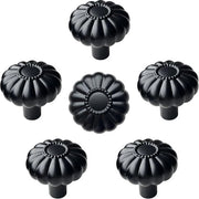 6 pezzi - maniglie per armadio a muro - nero - maniglie per armadio a muro - cucina - pompon nero