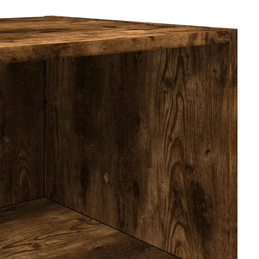Credenza | Madia | Buffet da pranzo | Armadio da pranzo Rovere Fumo 45x41x185 cm in Legno Multistrato