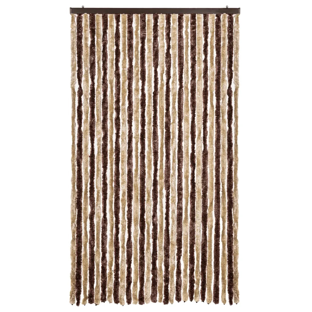 Zanzariera Beige e Marrone Chiaro 118x220 cm Ciniglia CFW2304550