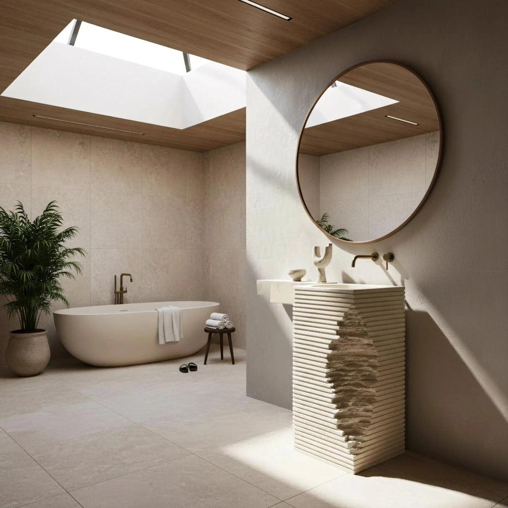 Lavabo Monolitico Rea Travena Square
