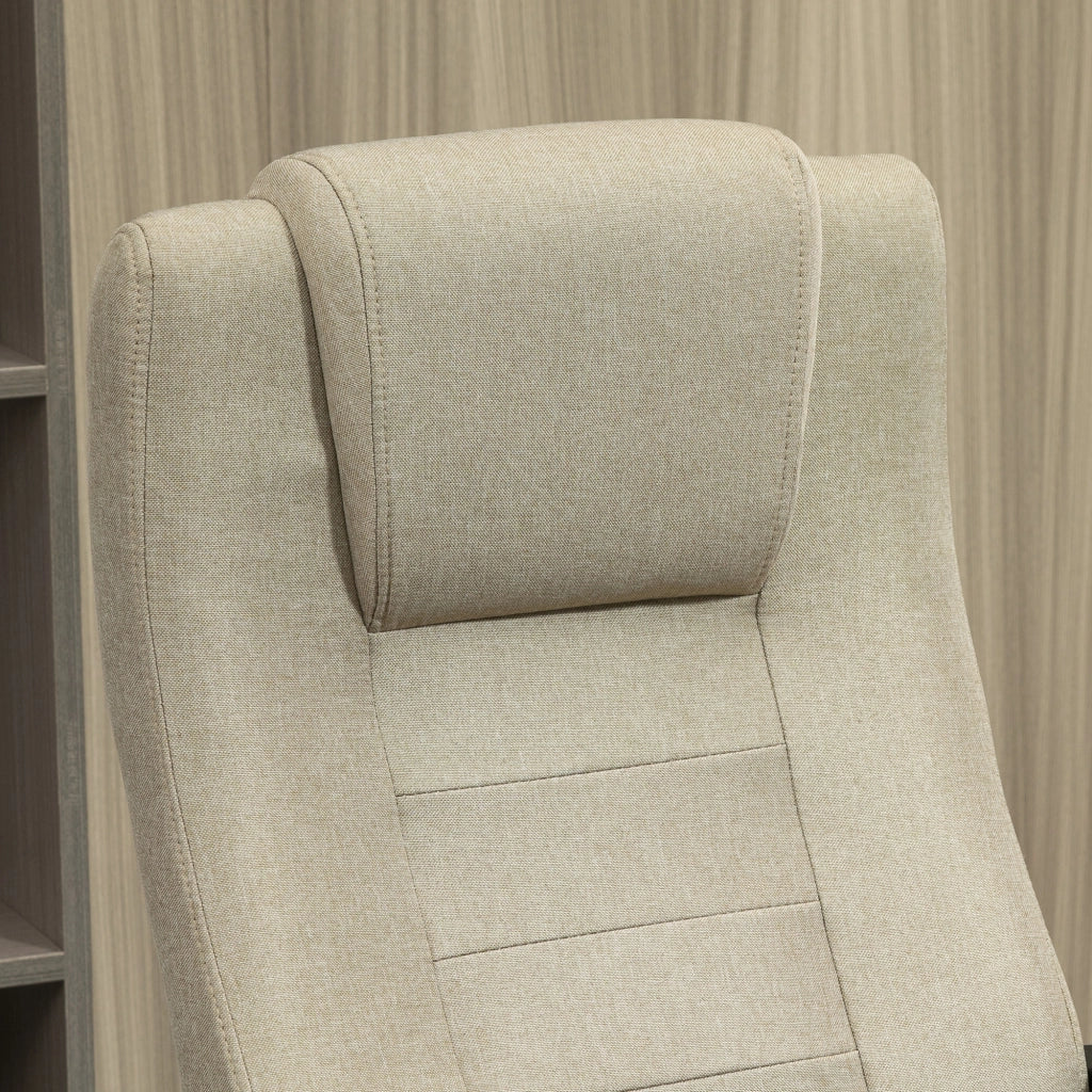 Sedia da ufficio in tessuto ¨C zephmum ¨C beige