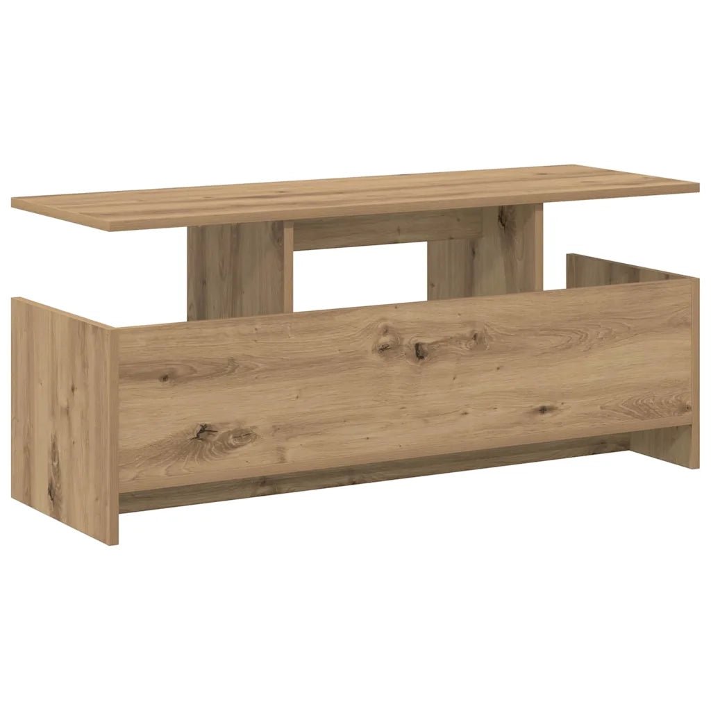 Supporto TV 102 x 35 x 45 cm Rovere artigianale 890999