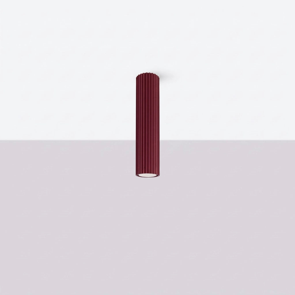 Plafoniera KARBON 30 bordeaux