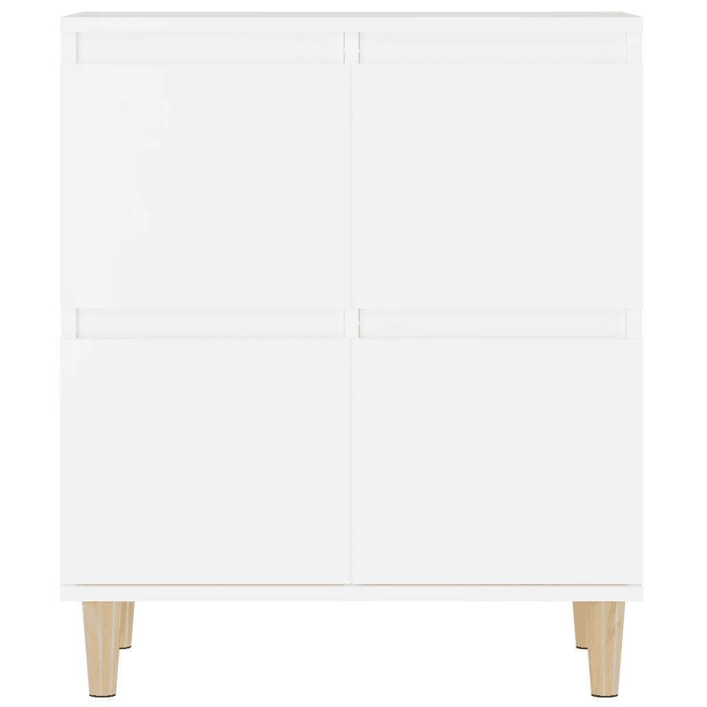 Credenza Bianca 60x35x70 cm in Legno Multistrato 821156
