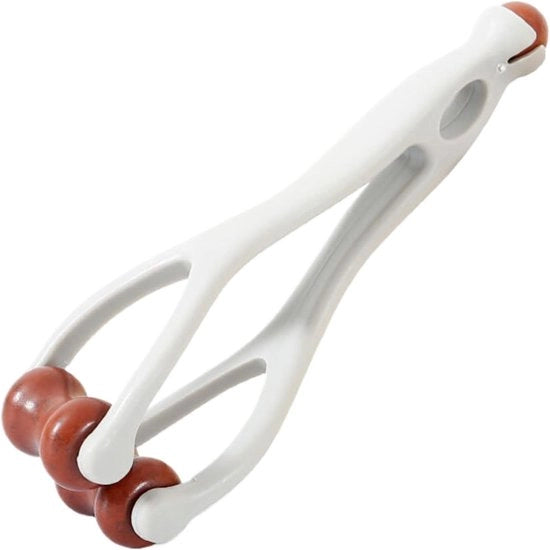 Massaggiatore per dita, strumento a rulli con pietra punzecchiata a doppia faccia per favorire la circolazione sanguigna, alleviare l'artrite, il sindrome del polso di De Quervain, lo stress e il dolore. Rulli massaggiatori per mani, palme e polsi.