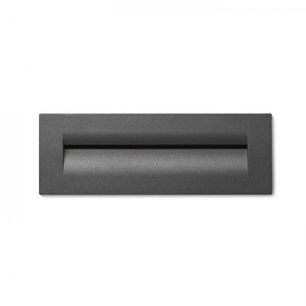 Lampada RASQ da incasso a parete grigio antracite 230V LED 8.5W IP65 3000K