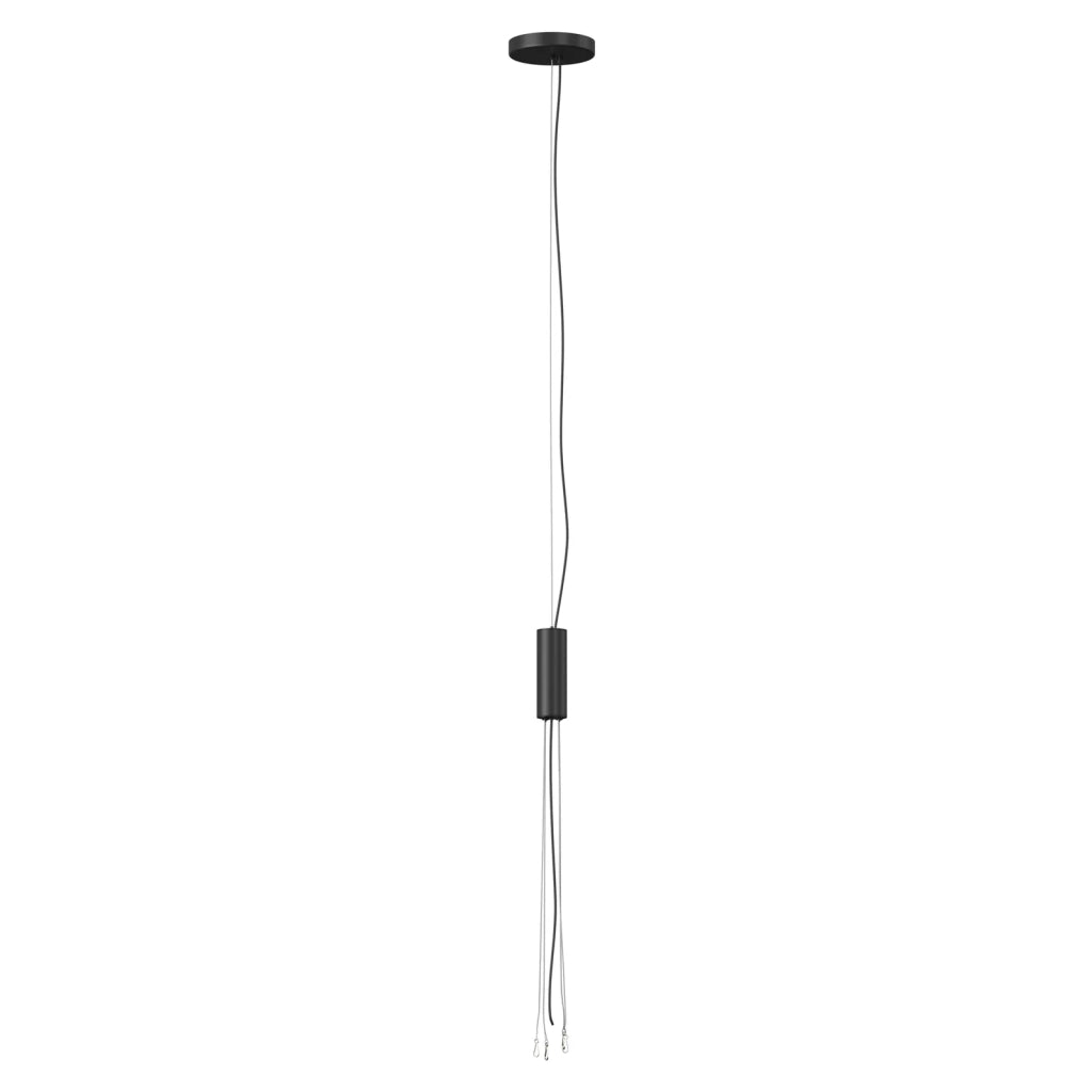 Maytoni Sospensione Zon 1 luce nero alluminio