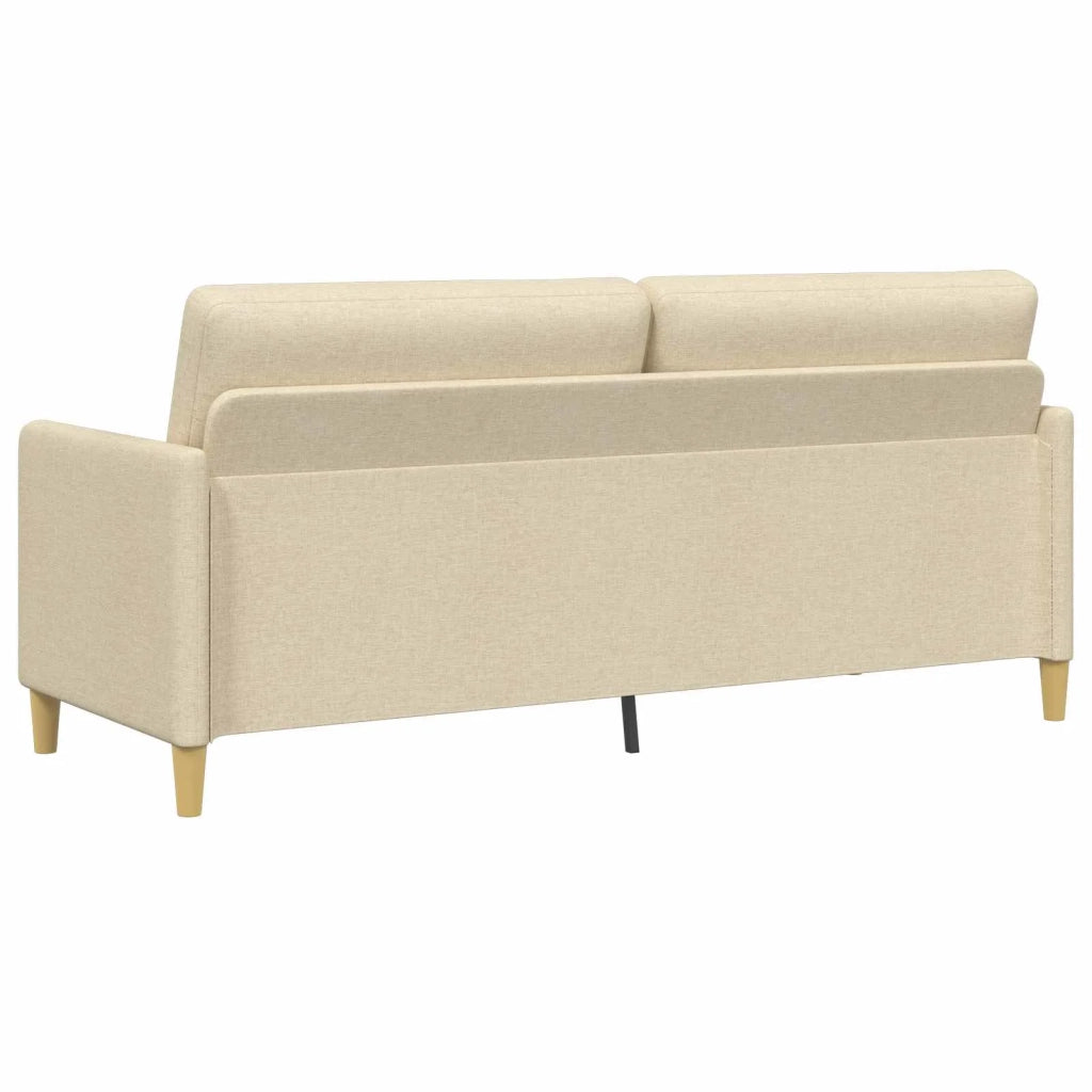 Divano con Storage Crema 192 x 78 x 87 cm Poliestere 42036982