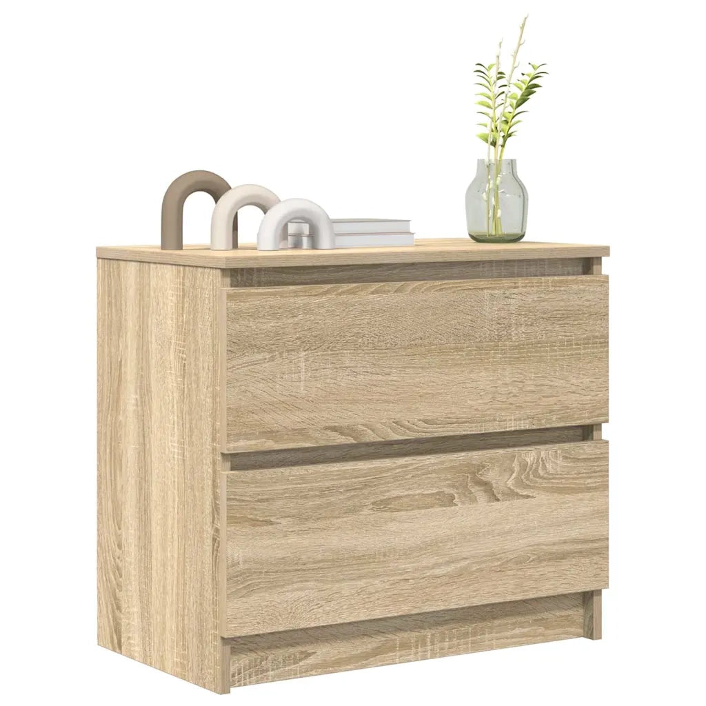 Mobile Porta TV Rovere Sonoma 60x35x54 cm in Legno Multistrato 861780
