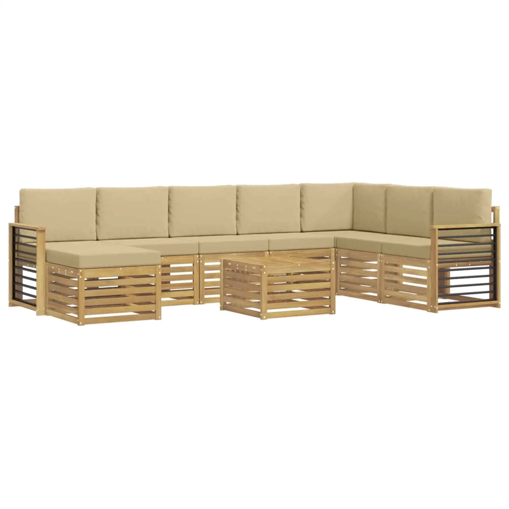 Set divani Legno di Acacia Massello 3392368