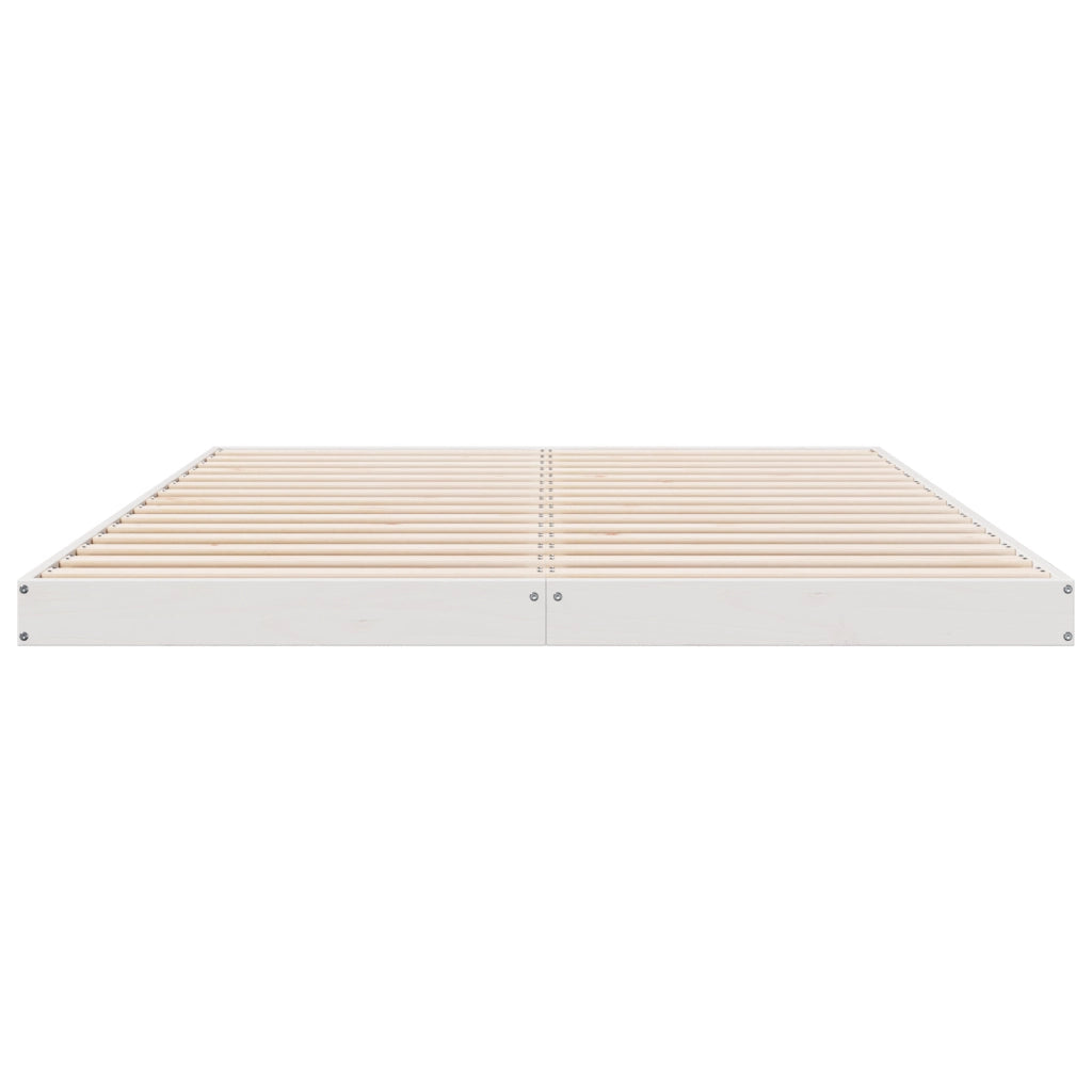 Struttura Letto  160x210 cm in Legno Massello di Pino