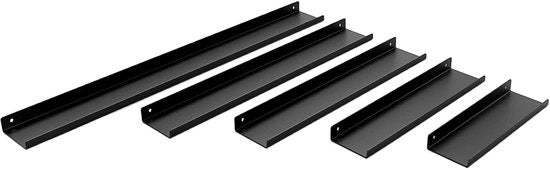 Wandrek Metallico da 100 cm - Supporto per Foto - Supporto per Chiavi - Supporto per Bagno - Supporto per Spezie - Sostegno fino a 5 kg