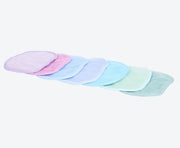Set di Panno di Pulizia per il Viso in Microfibra - 7 Pezzi - Panno di Pulizia Reutilizzabile e Lavabile - Panno per il Viso Ultra Soffice per Tutti i Tipi di Pelle - Grigio