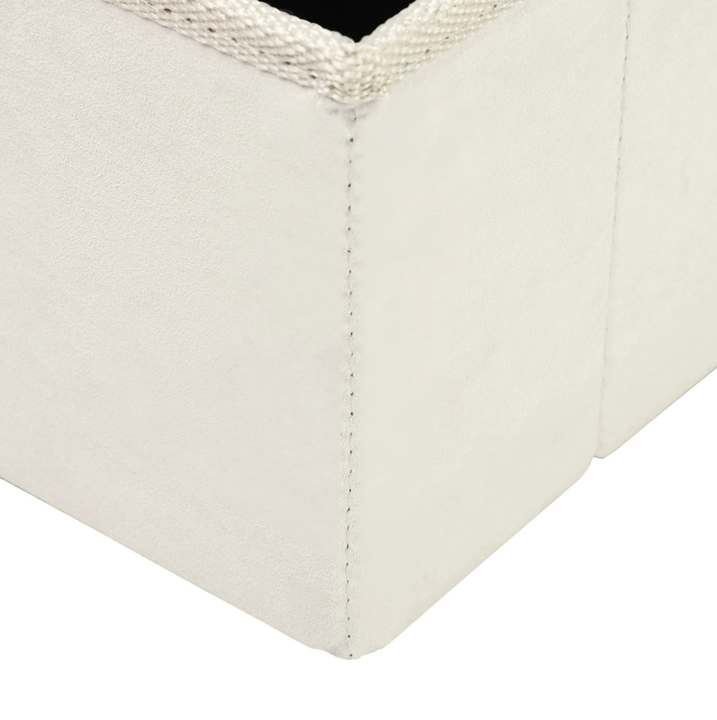 Scaletta pieghevole per animali a 3 gradini, MDF bianco