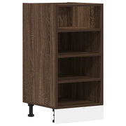Pensile da cucina | Armadio Inferiore ¡°Riga¡± Rovere Marrone 40x44,5x81,5 cm