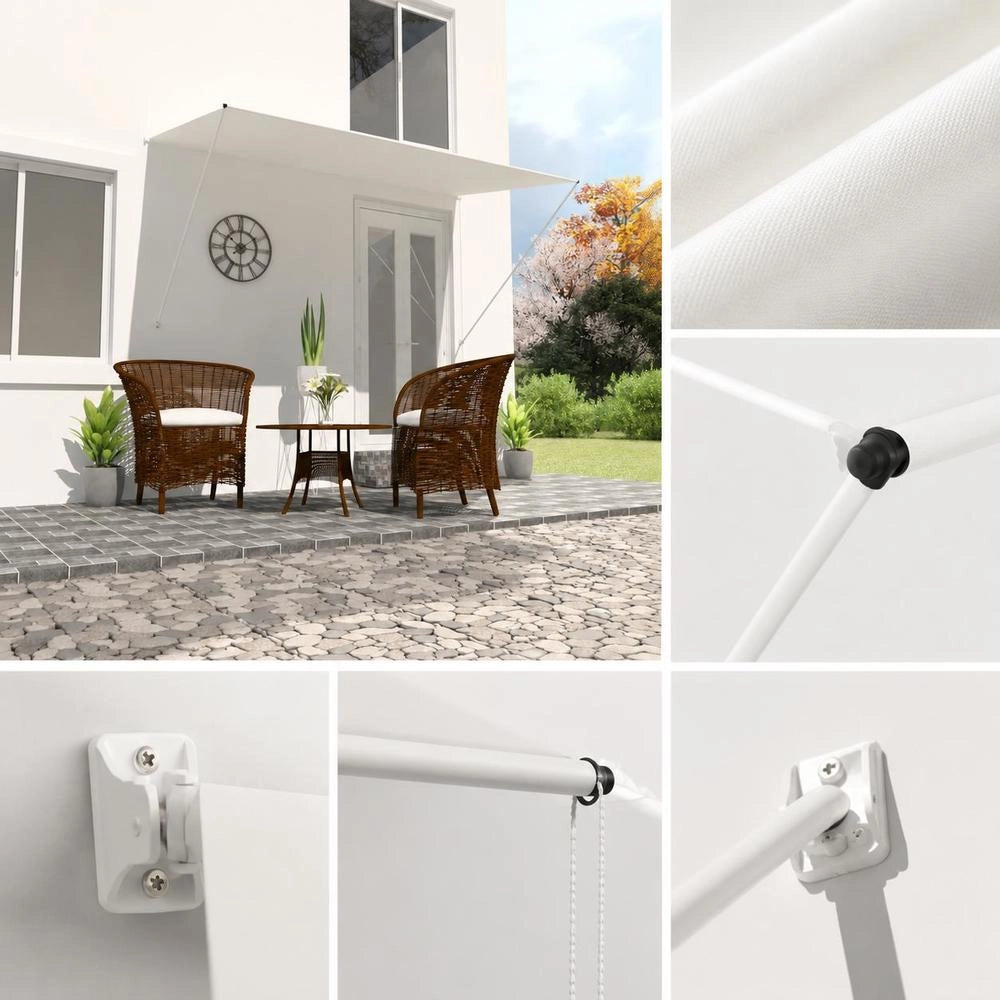 Retractable Awning 250x150 Cm Cream