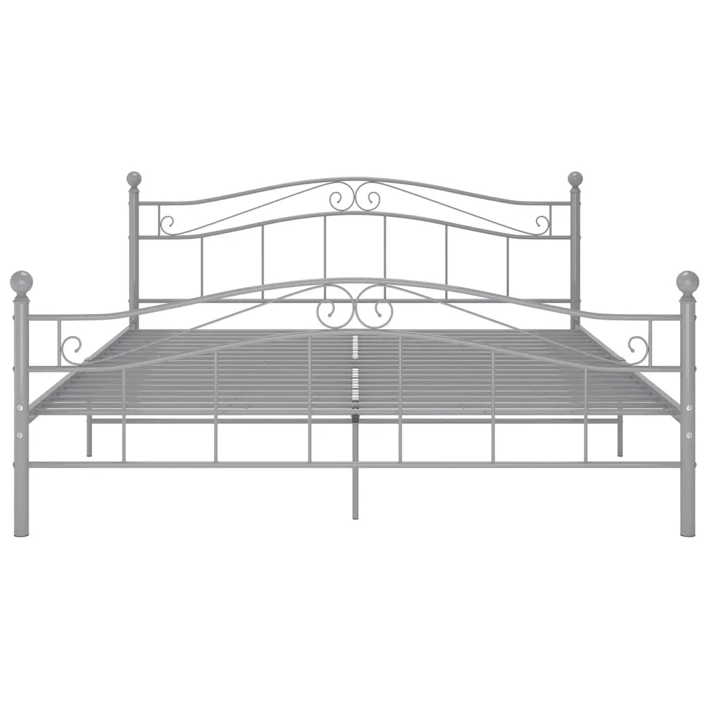 Giroletto Grigio in Metallo 160x200 cm 325002