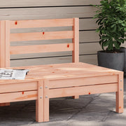 Divano Senza Braccioli da Giardino-Sofa da Giardino-Divano da esterno in Legno Massello di Douglas