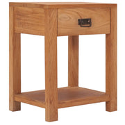Comodino 35x35x50 cm in Legno Massello di Teak cod mxl 30820