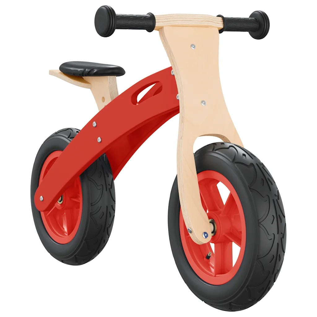 Bicicletta Senza Pedali per Bambini con Pneumatici Aria Rossa CFW6858060