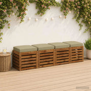 Cuscini per sedile a 4 pezzi SOEST 4 pcs 100% Poliestere 945168