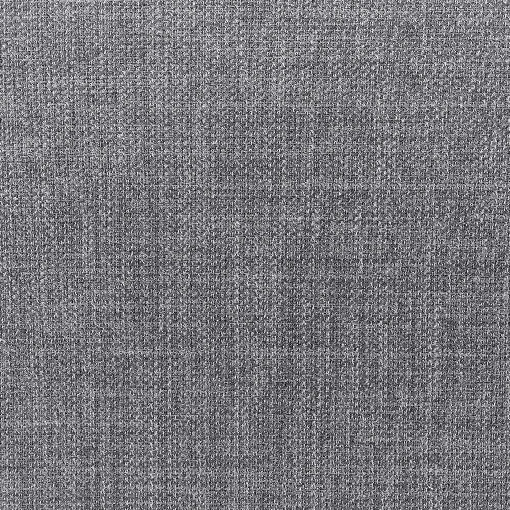 Letto 160 x 200 cm Tessuto a doghe in tessuto grigio contemporaneo