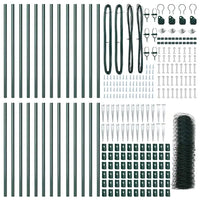 Palo della recinzione Verde 50 x 0,4 m (rete 36 mm)