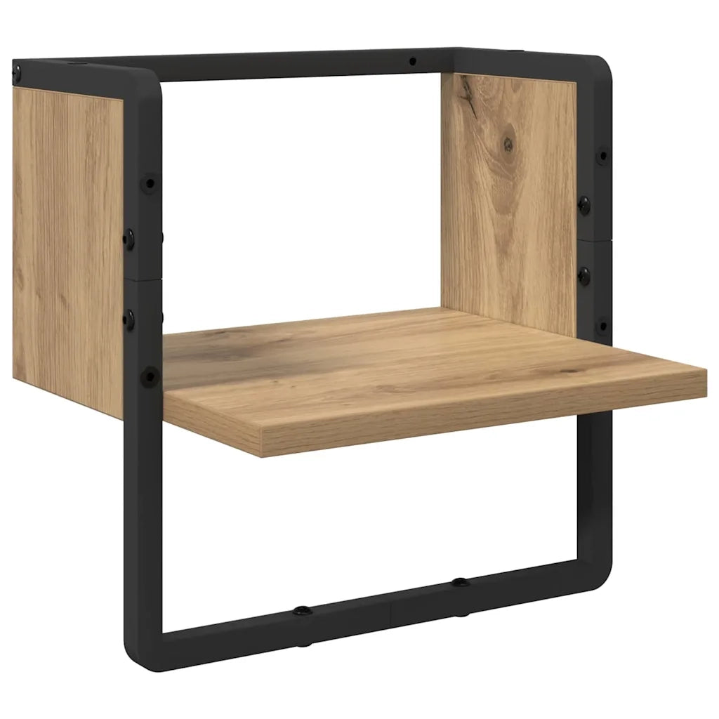 Scaffale da parete Rovere Artigianale 30 x 25 x 30 cm 893636