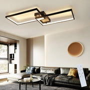 ZMH Lampada da soffitto a LED con telecomando - Lampada da camera da letto in metallo