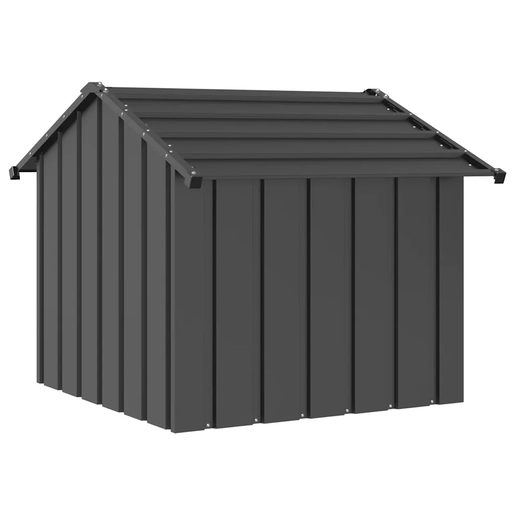 Casetta per Cani con Tetto 85x107x81 cm Acciaio Zincato CFW7293478